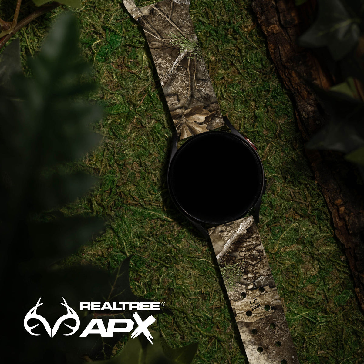 Realtree APX HD  Watchband for Samsung, Garmin, Fossil, and More