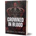 Crowned In Blood Paperback - Signed & Foiled - Dark Mafia Age Gap Romance