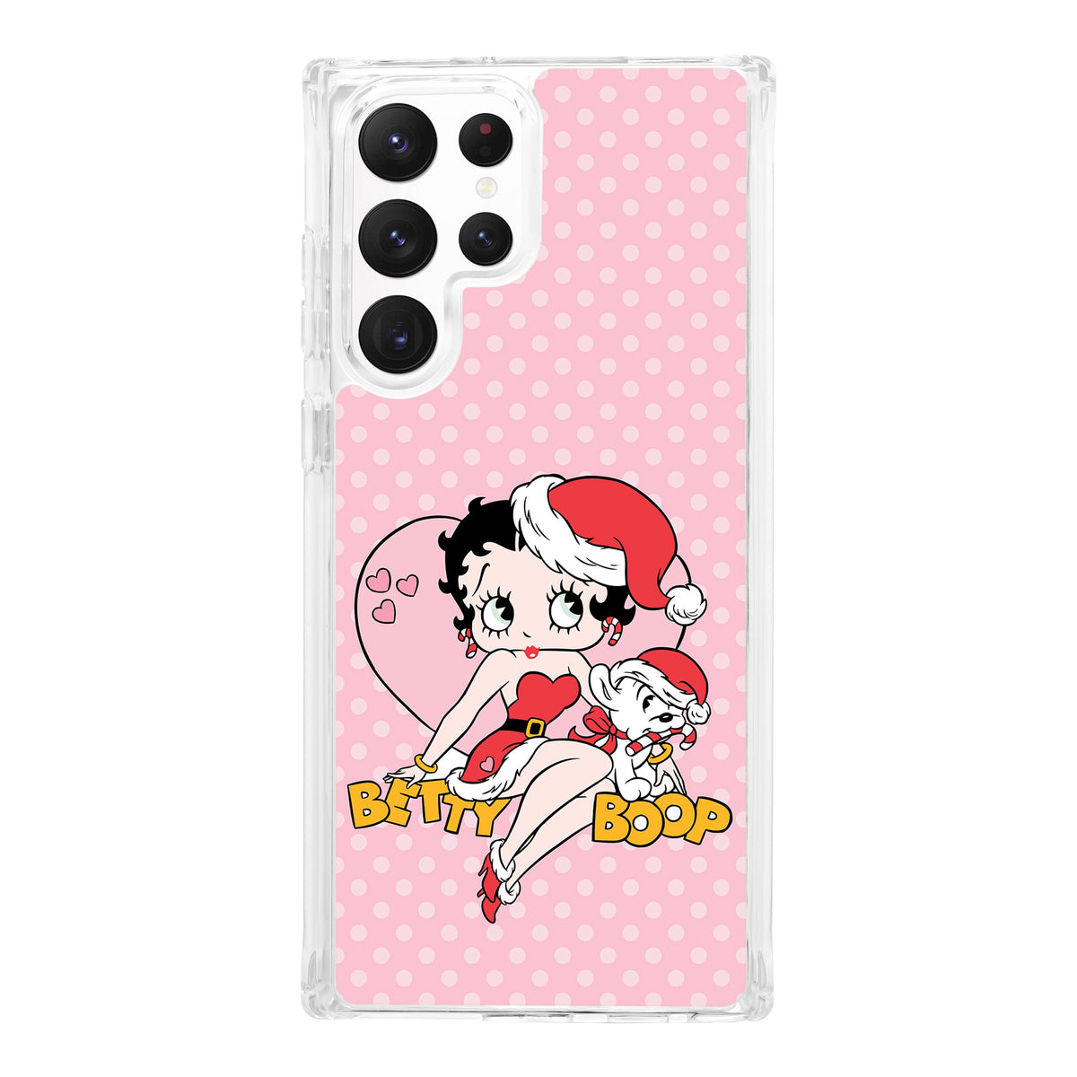Betty Boop Happy Holidays HD Samsung Galaxy S24 Phone Case