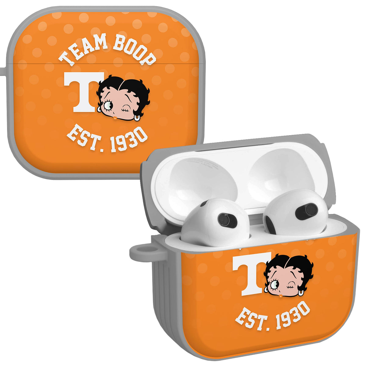 Tennessee Volunteers X Betty Boop HDX Apple AirPods Gen 3 Case Cover