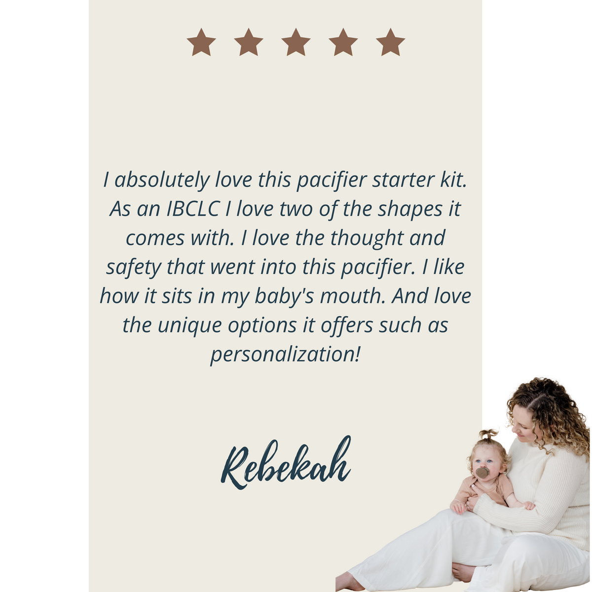 Personalized Pacifier Starter Kit