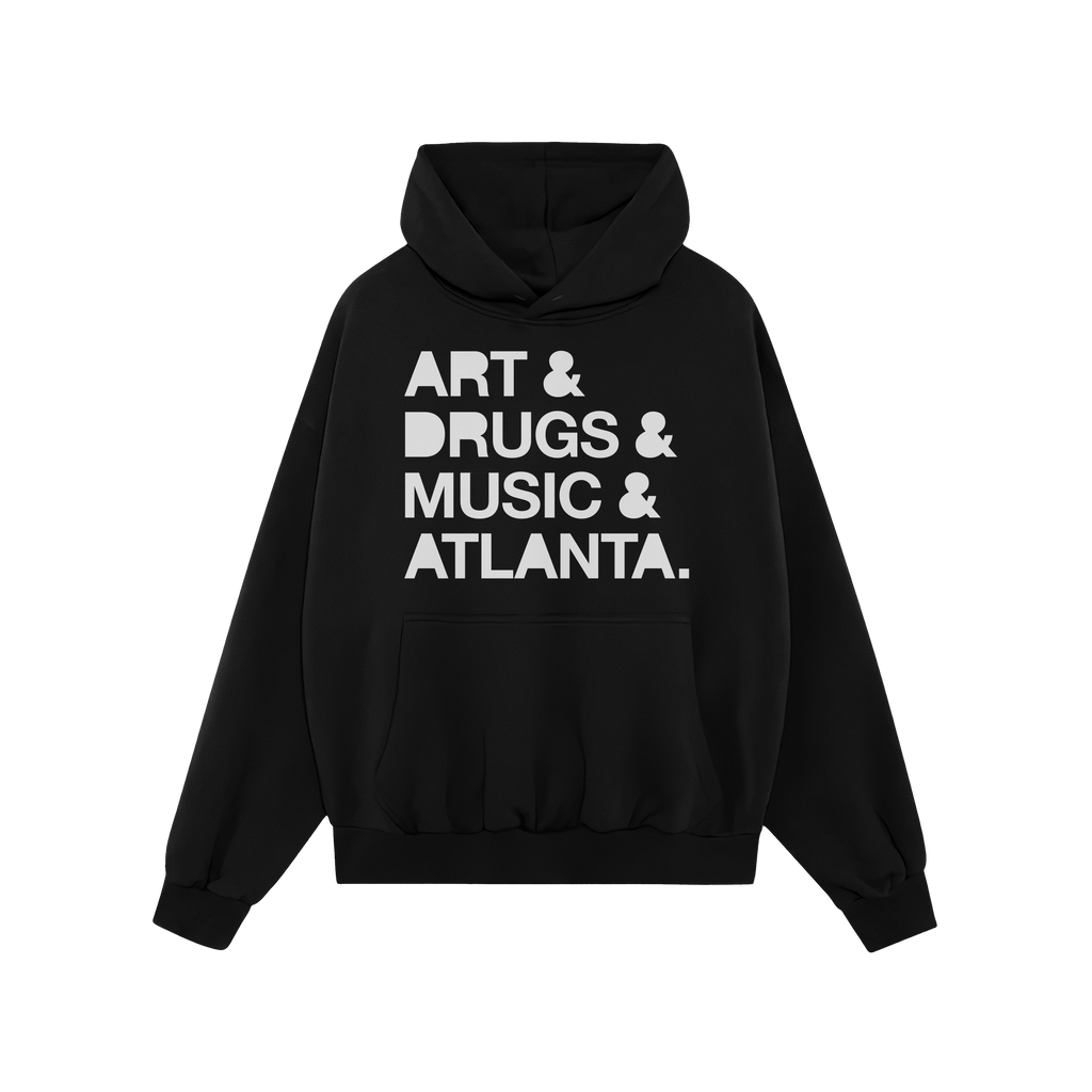 Atlanta Art Drugs Music Hoodie