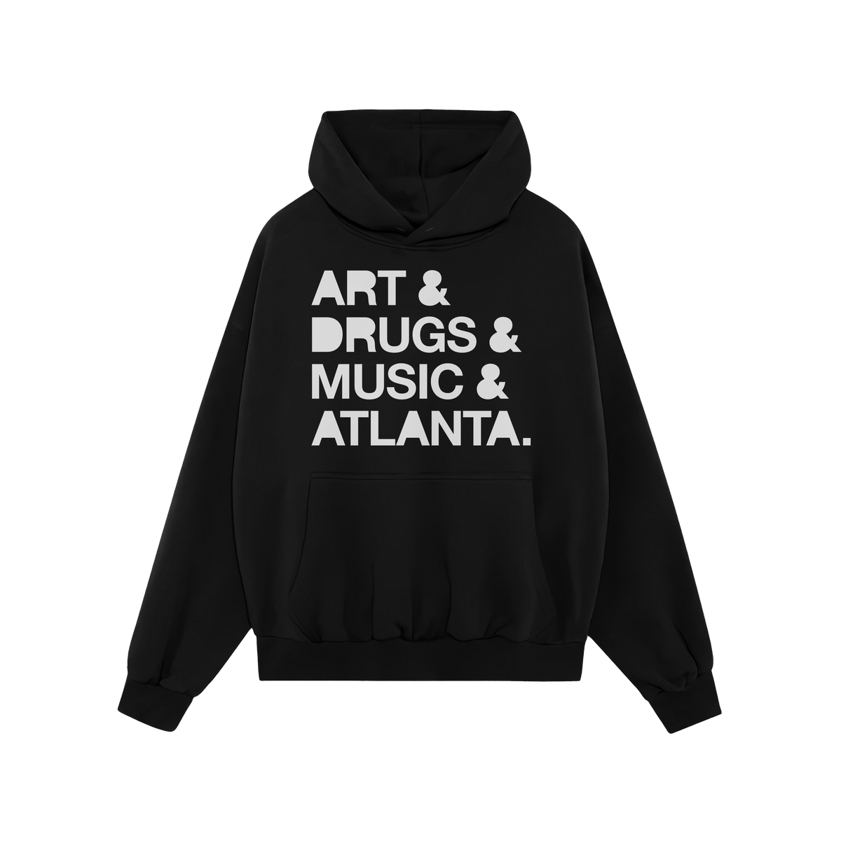 Atlanta Art Drugs Music Hoodie