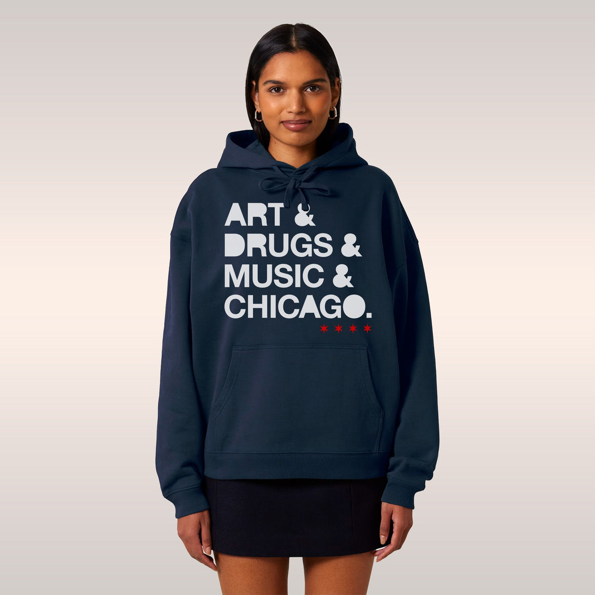 Chicago Art Drugs Music Hoodie