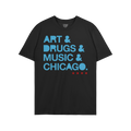Chicago Art Drugs Music T-shirt