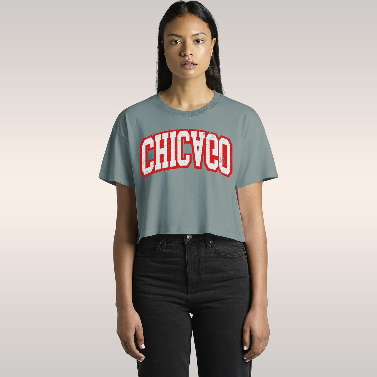 Chicago Flipped Crop Top