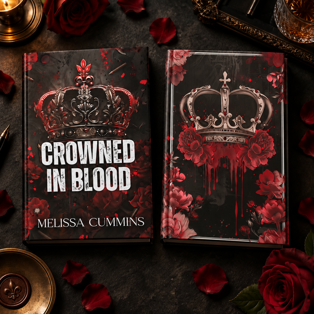 Crowned In Blood Book Box - Dark Mafia Romance Special Edition with Sprayed Edges