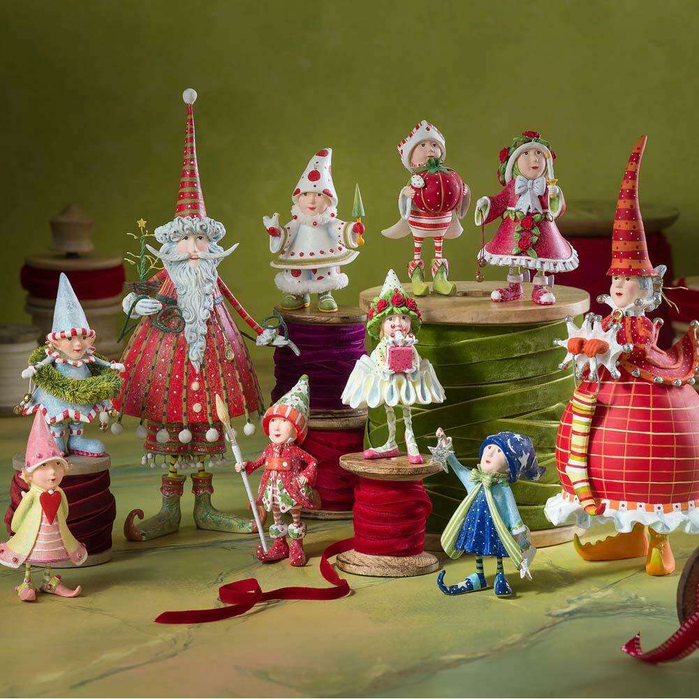 Dash Away Vixen's Elf Ornament by Patience Brewster RETIRED