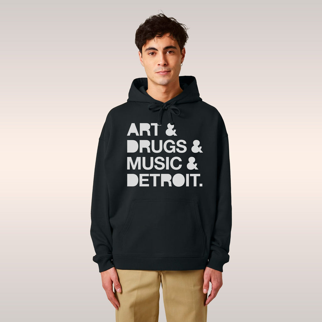 Detroit Art Drugs Music Hoodie