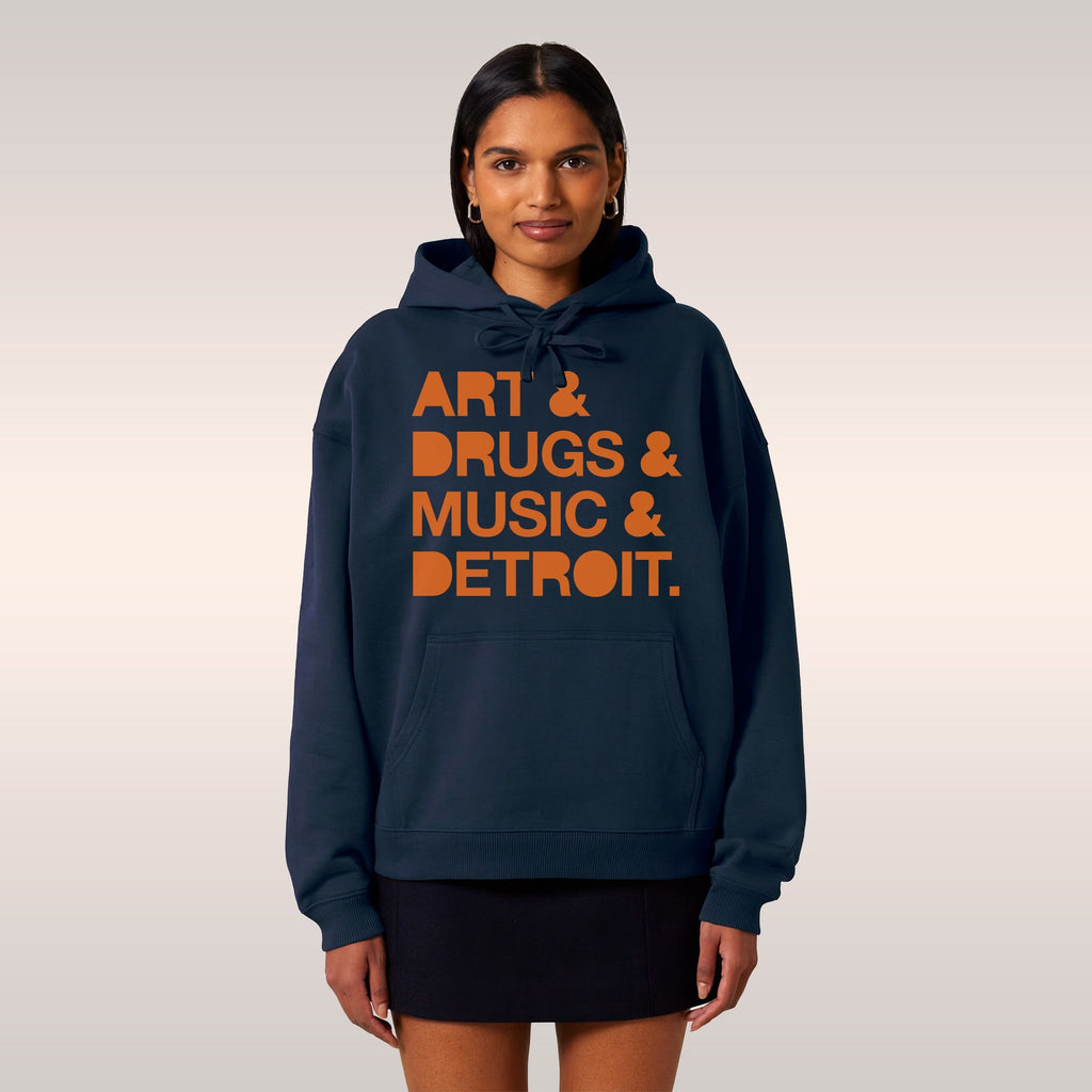 Detroit Art Drugs Music Hoodie