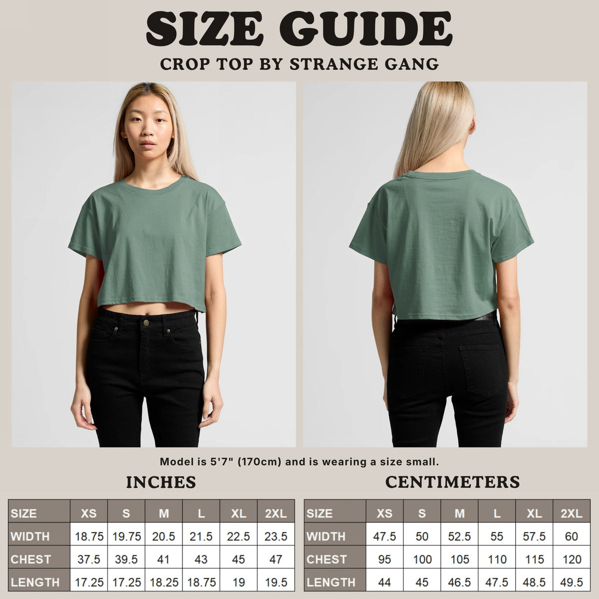 Portland Story Crop Top