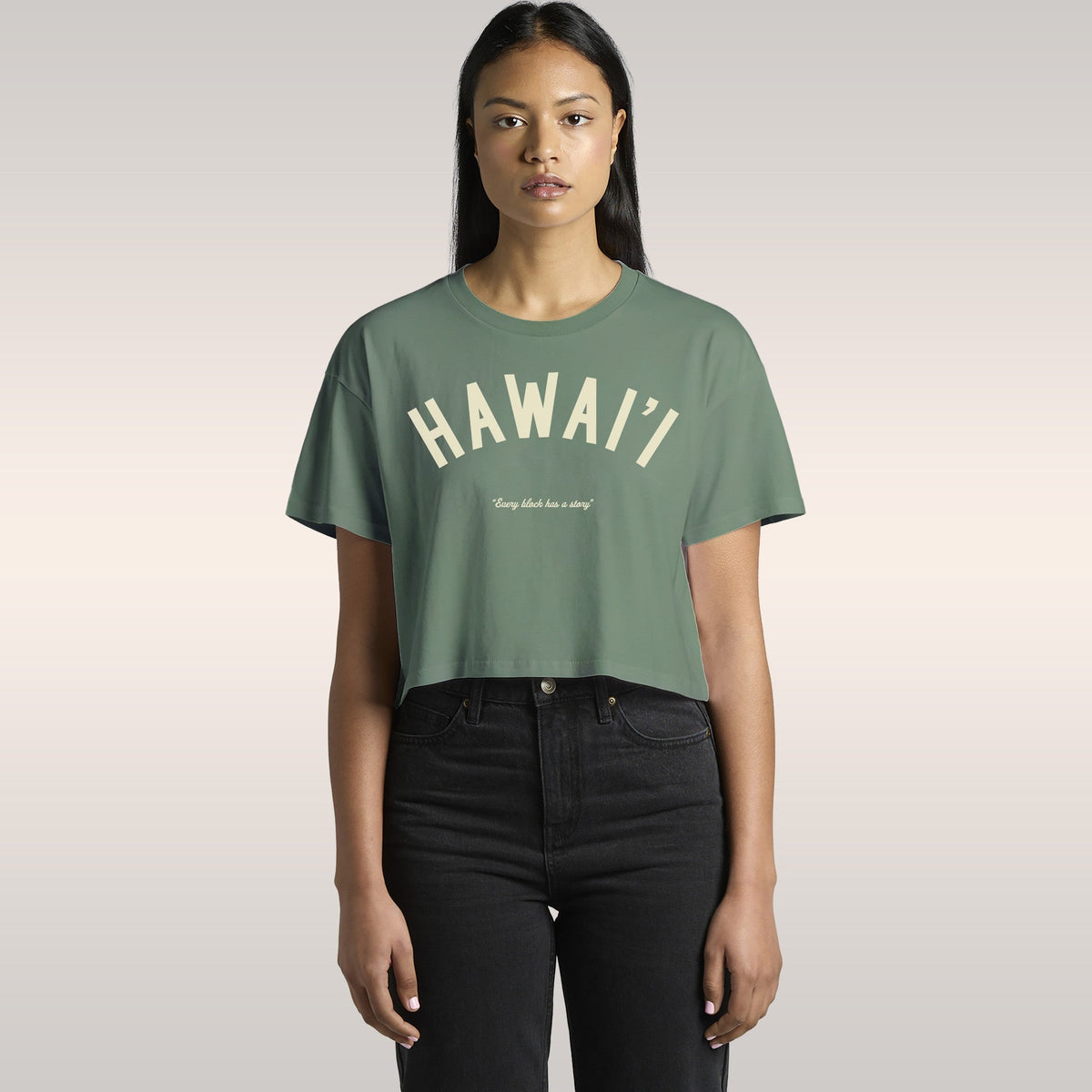 Hawaii Story Crop Top