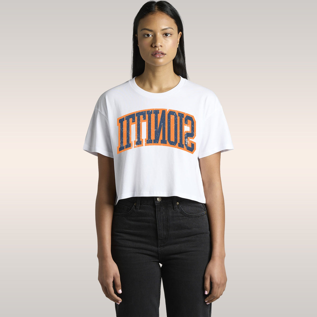 Illinois Flipped Crop Top
