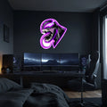 UV Printed Venom  Neon Wall Art- LV0087