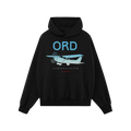 Chicago ORD O'Hare Airport Gradient Hoodie
