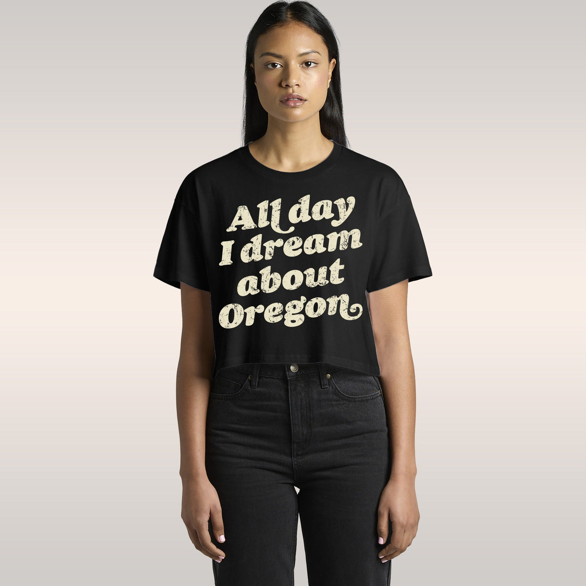 Oregon Dreams Crop Top