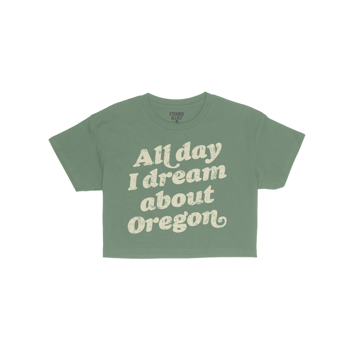 Oregon Dreams Crop Top