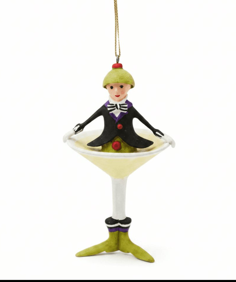 Patience Brewster Mini MARGARITA Cocktail Ornament