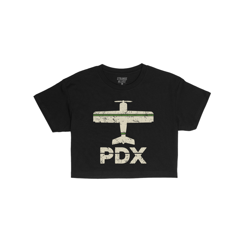 Portland PDX Airport Crop Top