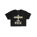 Portland PDX Airport Crop Top