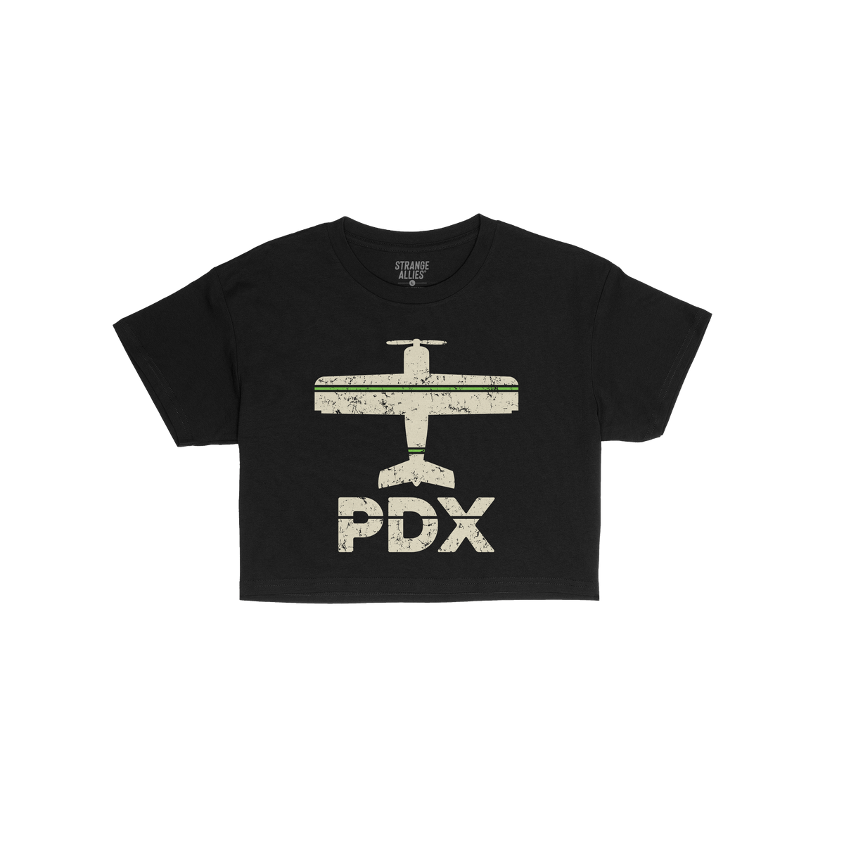 Portland PDX Airport Crop Top