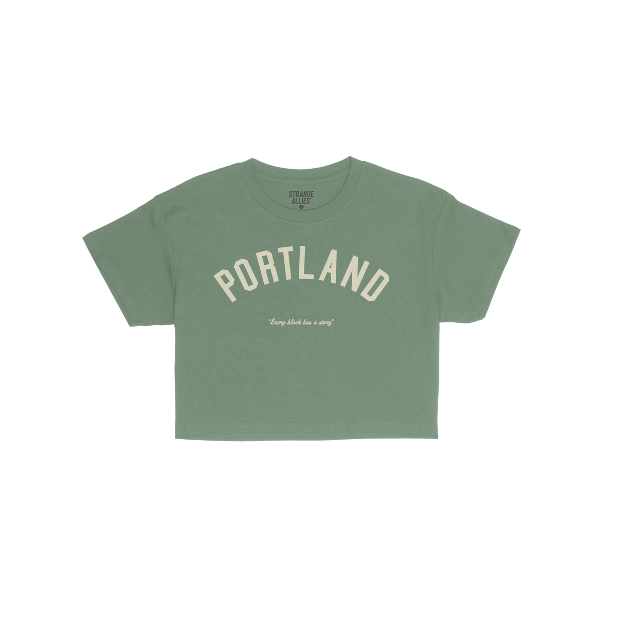 Portland Story Crop Top