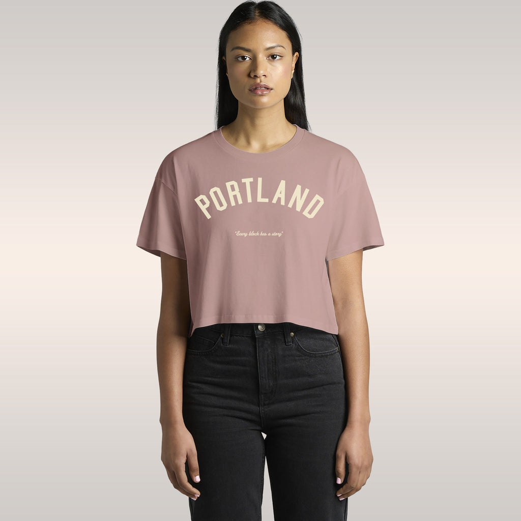 Portland Story Crop Top