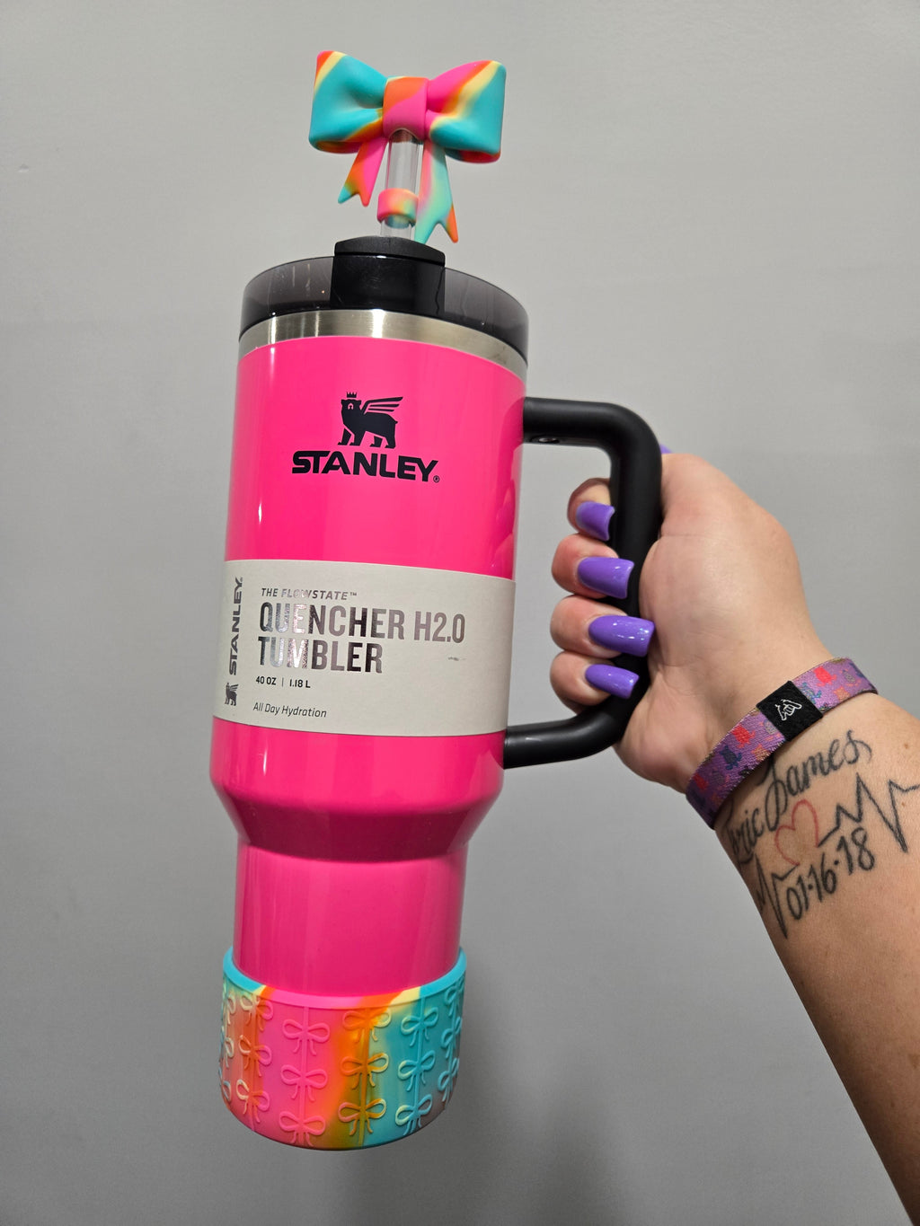 NeonMix Coquette Boot Bumper Sleeve