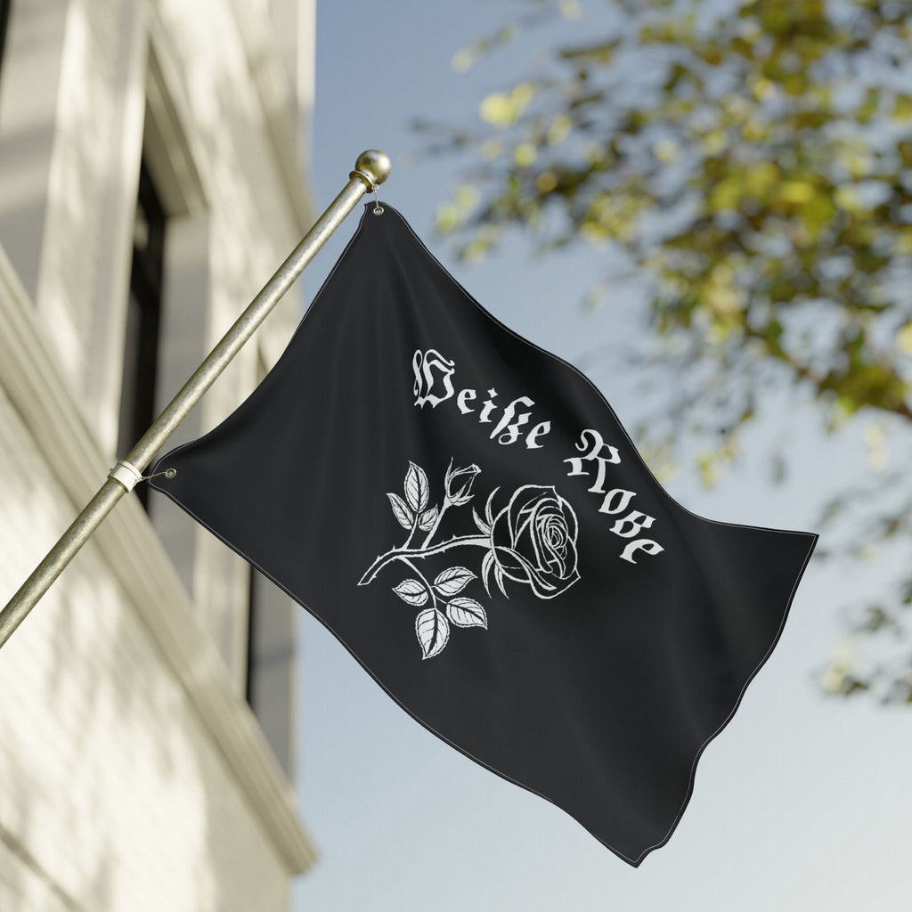 Weiße Rose Flag