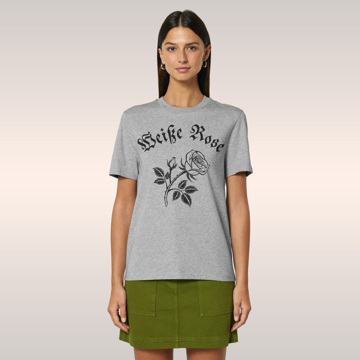 Weiße Rose T-shirt